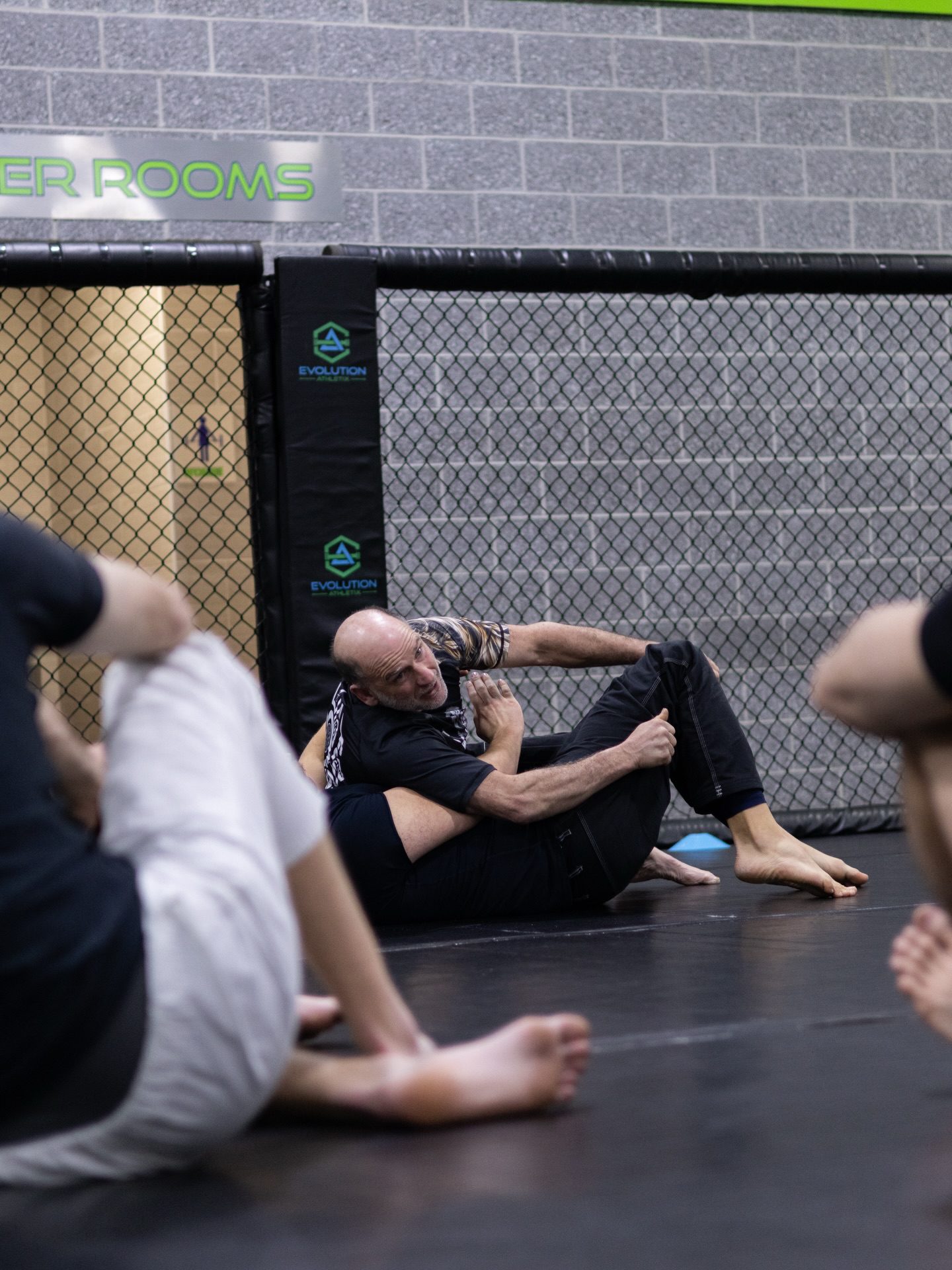 Brazilian Jiu Jitsu (BJJ) class at Evolution Athletix