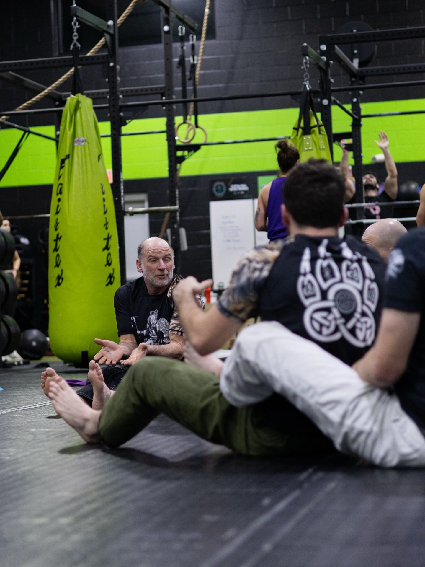 Brazilian Jiu Jitsu (BJJ) class at Evolution Athletix