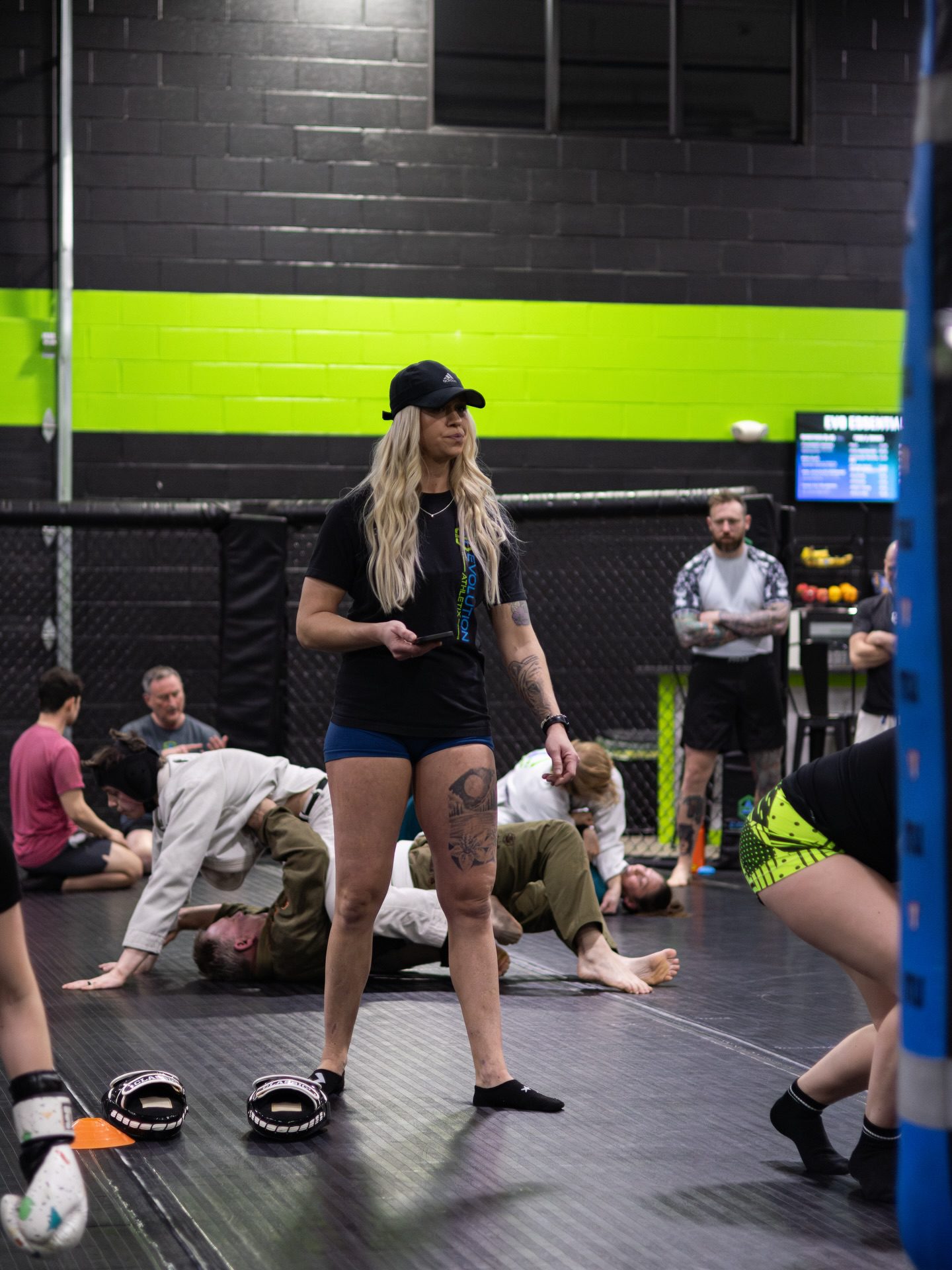 EVO Cardio Kickboxing class at Evolution Athletix