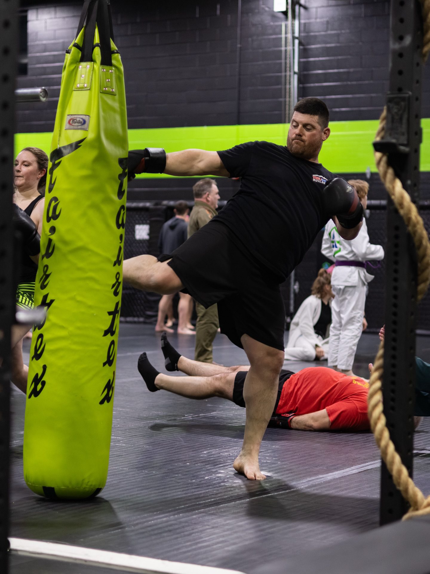 EVO Cardio Kickboxing class at Evolution Athletix