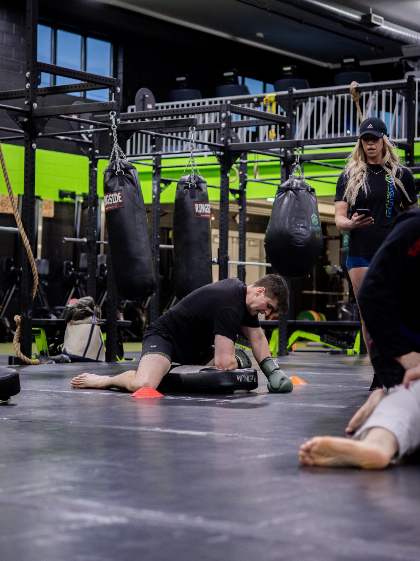EVO Cardio Kickboxing class at Evolution Athletix