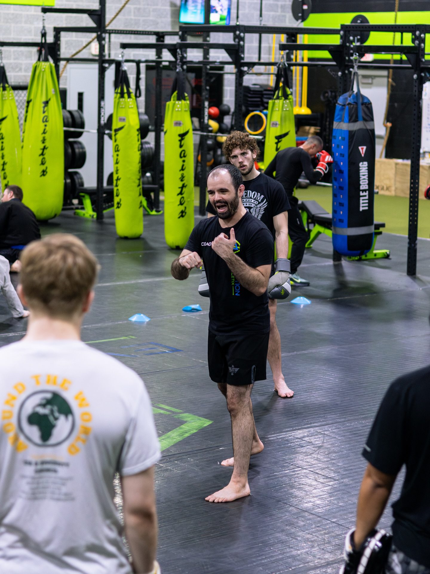Boxing class at Evolution Athletix