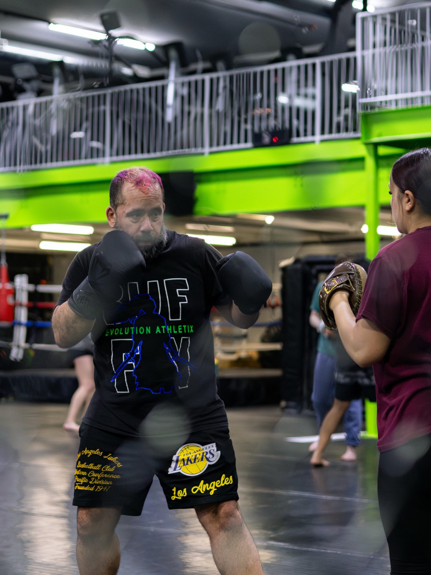 Boxing class at Evolution Athletix