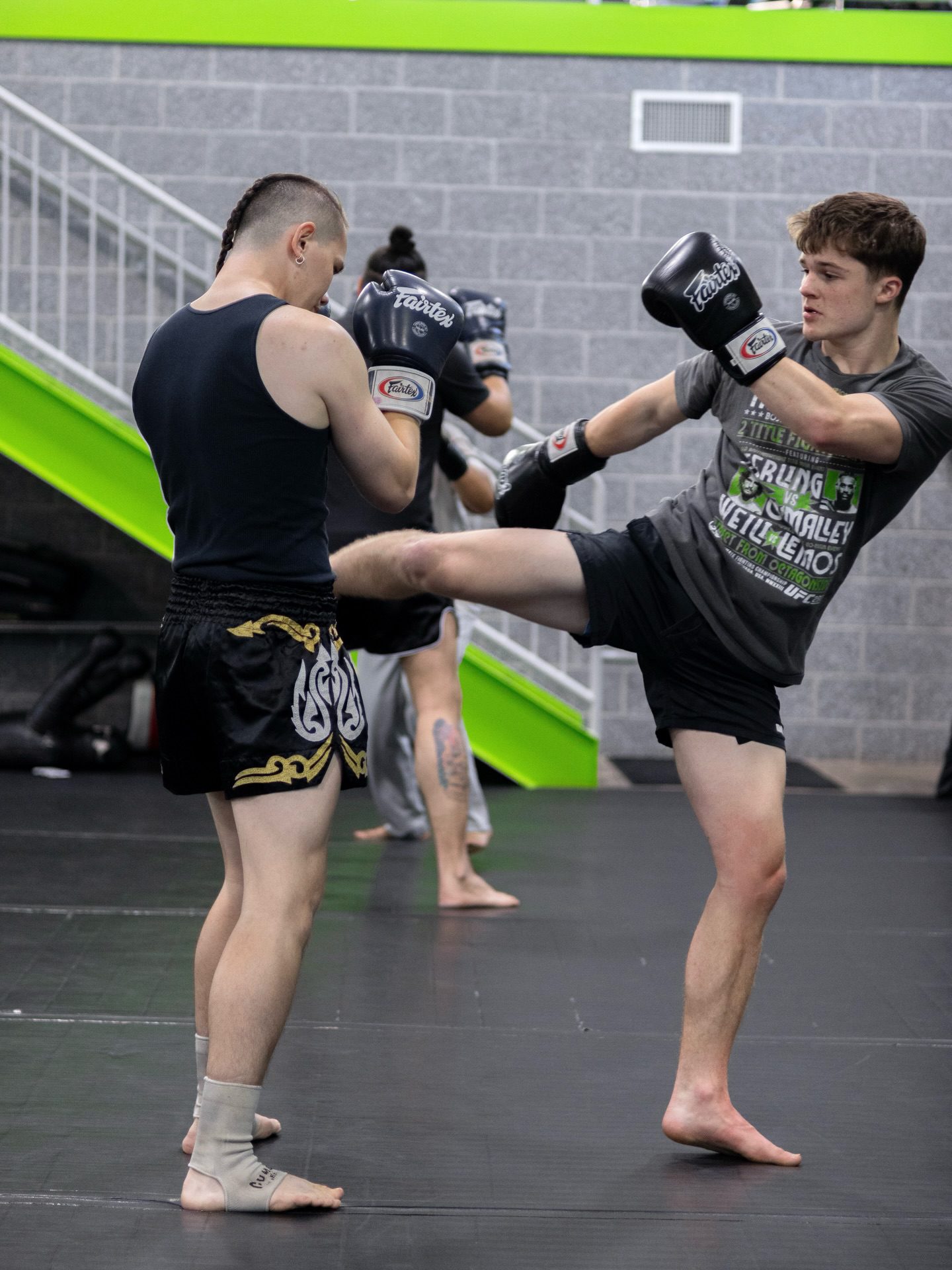 Kickboxing class at Evolution Athletix