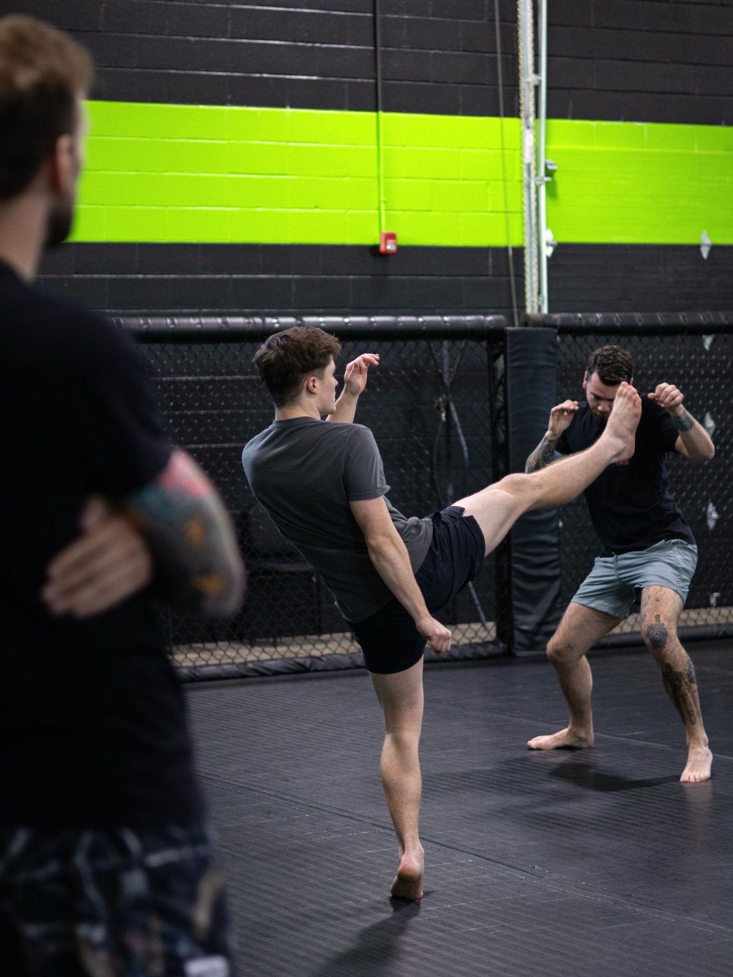 Kickboxing class at Evolution Athletix