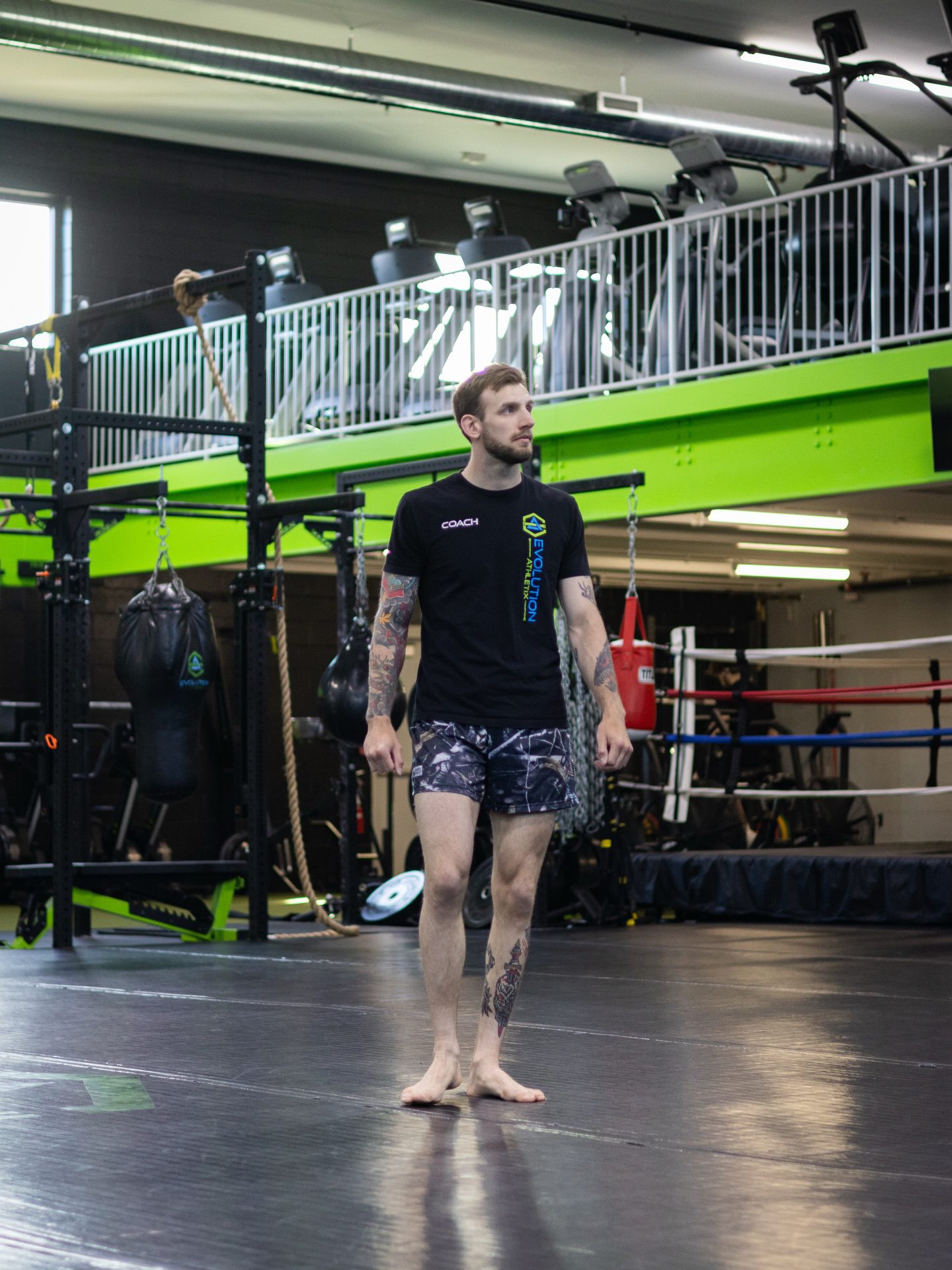 Kickboxing class at Evolution Athletix